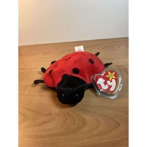TY Beanie Baby Lucky The Ladybug with Spots Plush Toy 1993